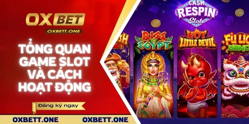 Tổng quan về game slot và cách hoạt động